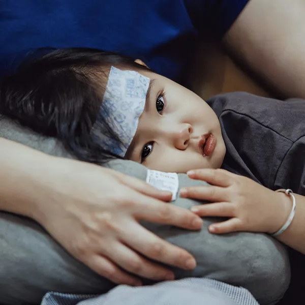 Parent caring for an unwell child at home
